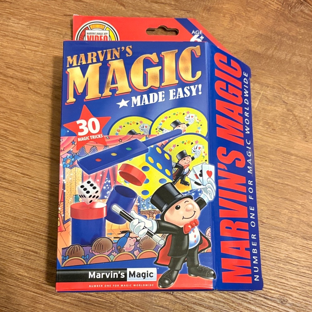NWT Vintage 90’s Marvin's Magic Made Easy Set Number One Magic Worldwide